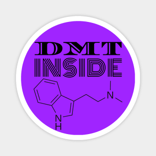 DMT Inside - Chemical molecular structure Magnet